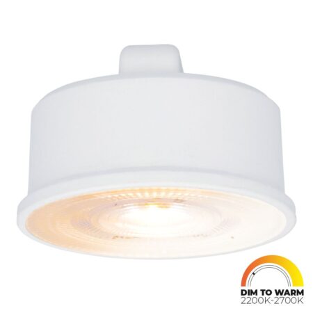 LED Module - Dimbaar - 3.8W 220lm - Dim to warm - Vervangt 50 Watt - GU10 fitting - Plat - Universele fitting | HOFTRONIC