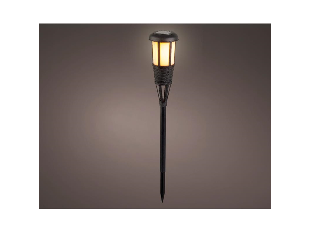 LED Solar fakkel Ø10-H61cm | Lumineo