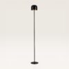 LED Staande lamp Ariello nero xl - Zwarte paddenstoel lamp voor binnen