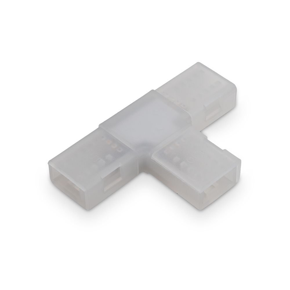LED Strip koppelstukken V2 - T-vorm - 10 stuks - Flex180-serie - 2 jaar garantie | HOFTRONIC