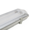LED TL armatuur 120cm dubbel - T8 (G13) - 36 Watt 6300 lumen (175lm/W) - 4000K neutraal wit (840) - Flikkervrij - IP65 waterdicht - LED TL Lamp | Aigostar