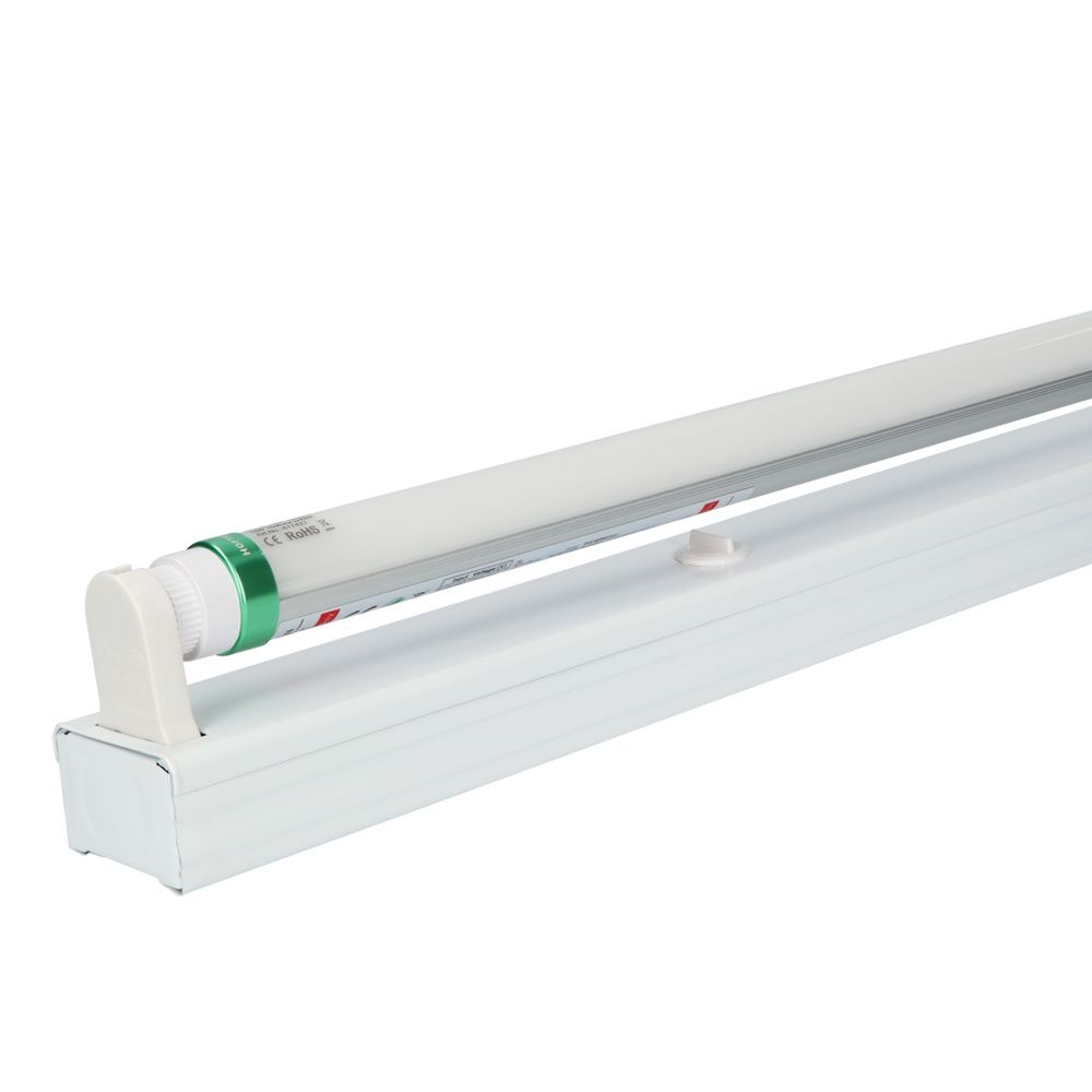 LED TL armatuur 150cm - T8 (G13) - 30W 4800 lumen (160lm/W) - 3000K warm wit (830) - Flikkervrij - IP20 Stofdicht | HOFTRONIC
