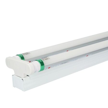 LED TL armatuur 150cm dubbel - T8 (G13) - 60 Watt 9600 lumen (160lm/W) - 3000K warm wit (830) - Flikkervrij - IP20 Stofdicht | HOFTRONIC
