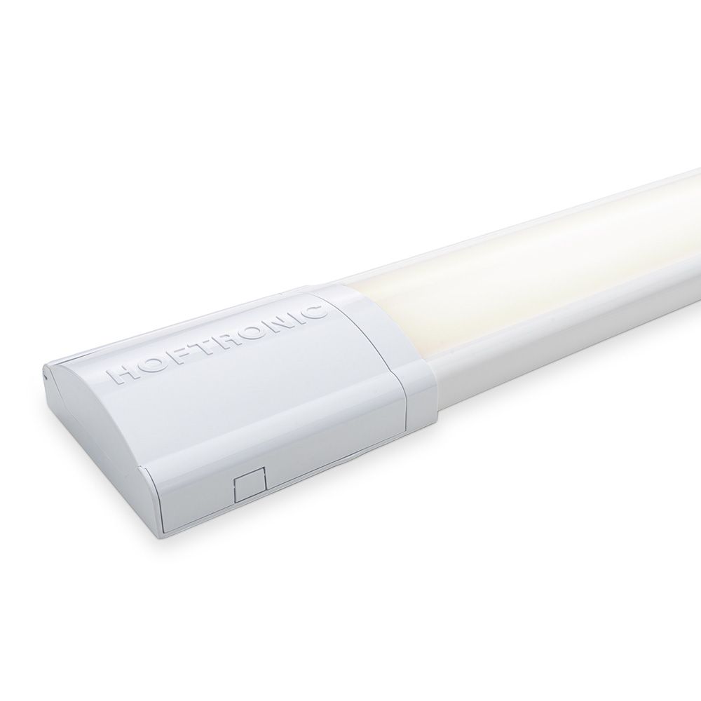 LED batten 60cm - 3240 lumen 18 Watt (180lm/W) - 4000K Neutraal Wit - Flikkervrij - IP20 voor binnen - Onderbouwverlichting - Koppelbaar | HOFTRONIC
