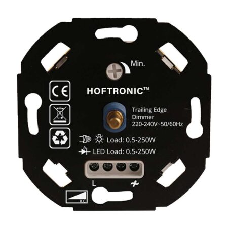 LED dimmer - 0.5-250 watt - Geschikt voor fase afsnijding - Universeel | HOFTRONIC