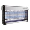 LED-muggenlamp - 13W - UV-insectenlamp - 3500V - Geschikt voor 100m² - IP20 voor binnen - Zwart/zilver - Kettinglengte van 60cm | HOFTRONIC