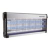 LED-muggenlamp - 16W - UV-insectenlamp - 3500V - Geschikt voor 150m² - IP20 voor binnen - Zwart/zilver - Kettinglengte van 67cm | HOFTRONIC