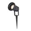 LED prikspot - Dimbaar - Kantelbaar - 4000K neutraal wit - 4 Watt 345 Lumen - IP65 - Waterdicht - Zwart - Tuinspot - tuinverlichting - padverlichting | HOFTRONIC