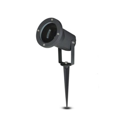 LED prikspot - Dimbaar - Kantelbaar - GU10 - IP44 waterdicht - Aluminium - Zwart | V-TAC