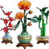 LEGO Aziatisch plantentrio 10344 + 10369
