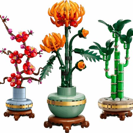 LEGO Aziatisch plantentrio 10344 + 10369
