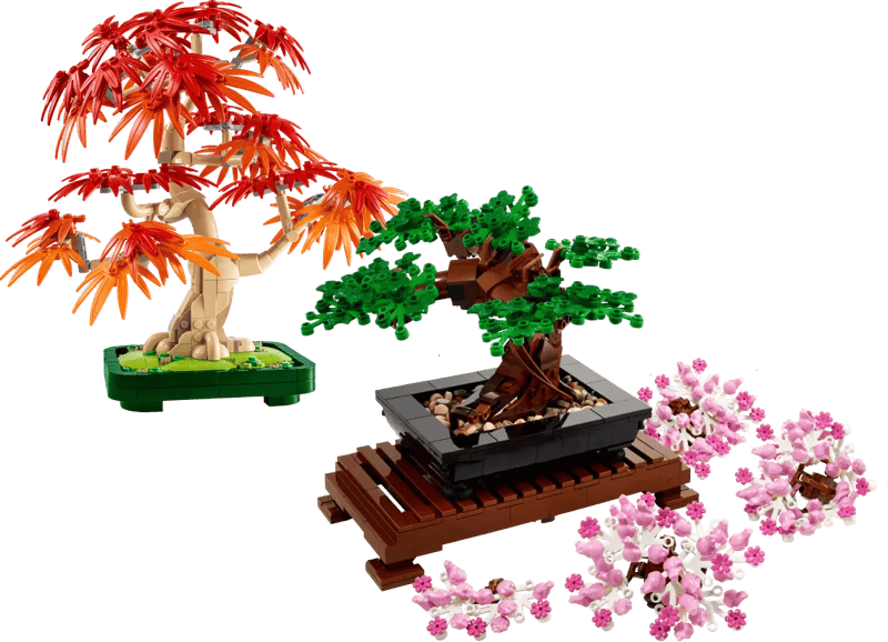 LEGO Bonsaiboompjes duo 10281 + 10348