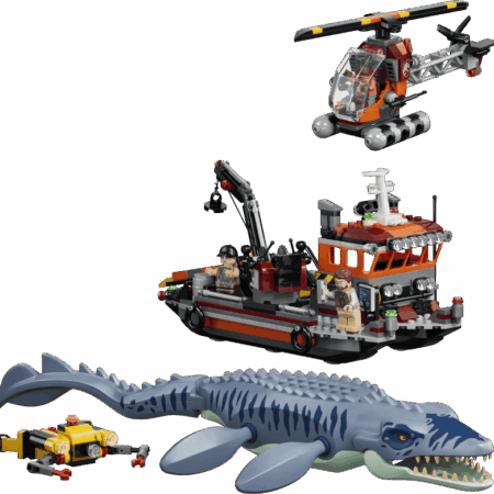 LEGO Jurassic World Mosasaurus bootaanval 77983