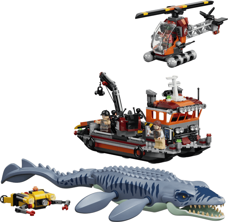 LEGO Jurassic World Mosasaurus bootaanval 77983