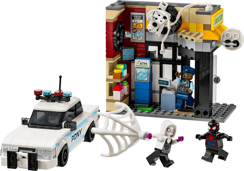 LEGO Marvel Spider-Verse Miles Morales vs. de Spot 76311