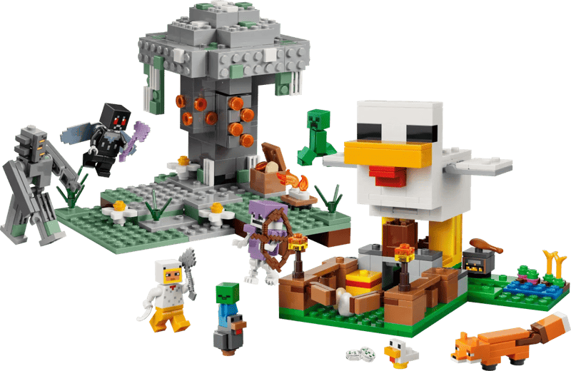 LEGO Minecraft set 21586 + 21585