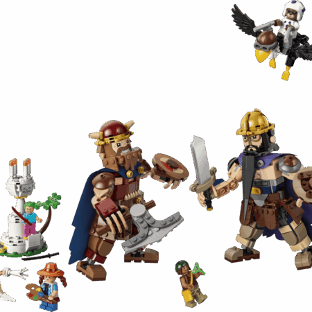 LEGO One Piece Dorry vs. Brogy - Reuzen van Kleine Gaarde 75644