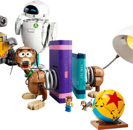 LEGO Pixar en Toy Story set 43301 + 43279 + 21357