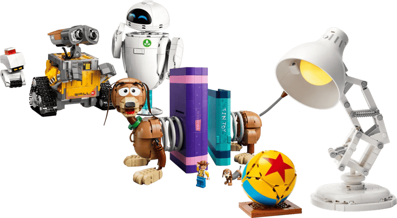 LEGO Pixar en Toy Story set 43301 + 43279 + 21357