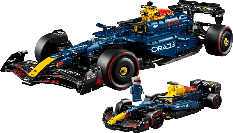 LEGO Red Bull F1 racewagens duo 42206 + 77243