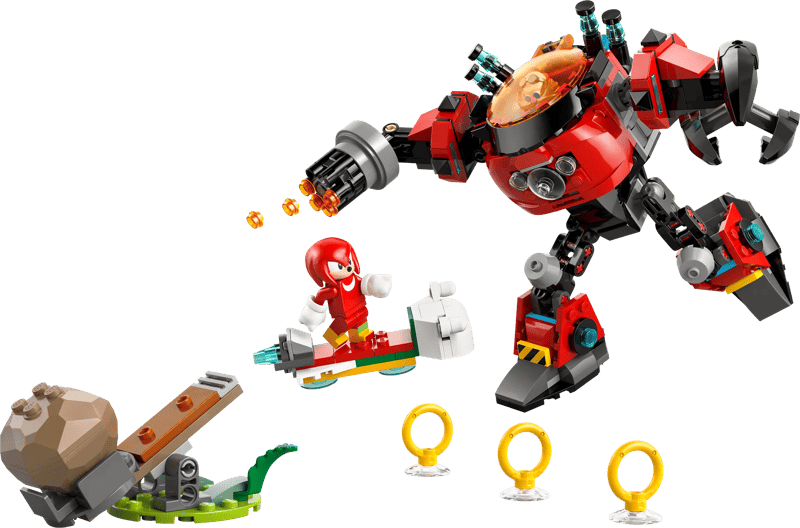 LEGO Sonic the Hedgehog Knuckles vs. Dr. Eggman Egg Crusher mecha 77005