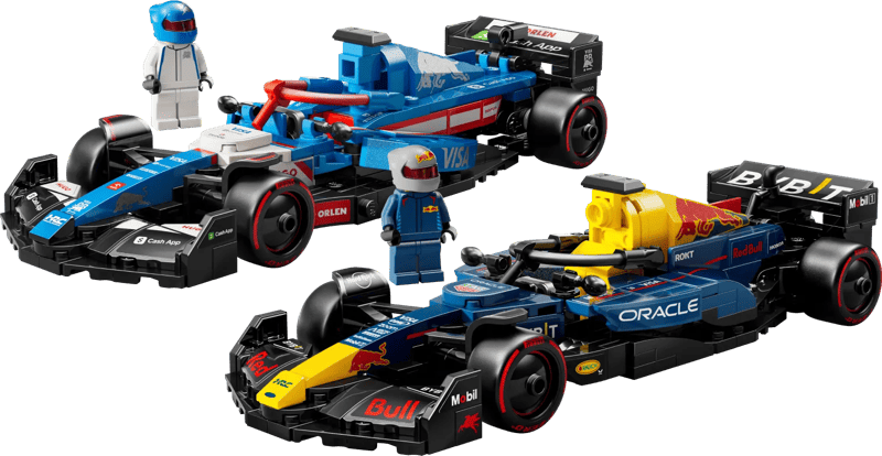 LEGO Speed Champions Red bull en VCARB set 77246 + 77243