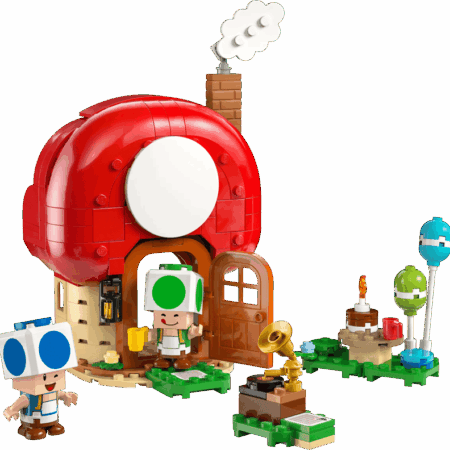 LEGO Super Mario Toads huisfeestje 72041