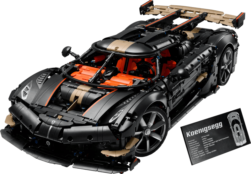 LEGO Technic Koenigsegg Sadair's Spear Megacar 42232