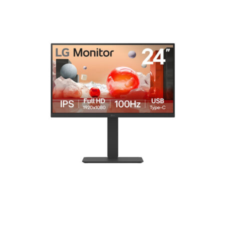 LG 24BA750-B Monitor Zwart | LG