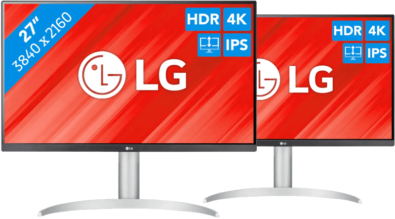 LG 27UP83AK-W Duo Pack