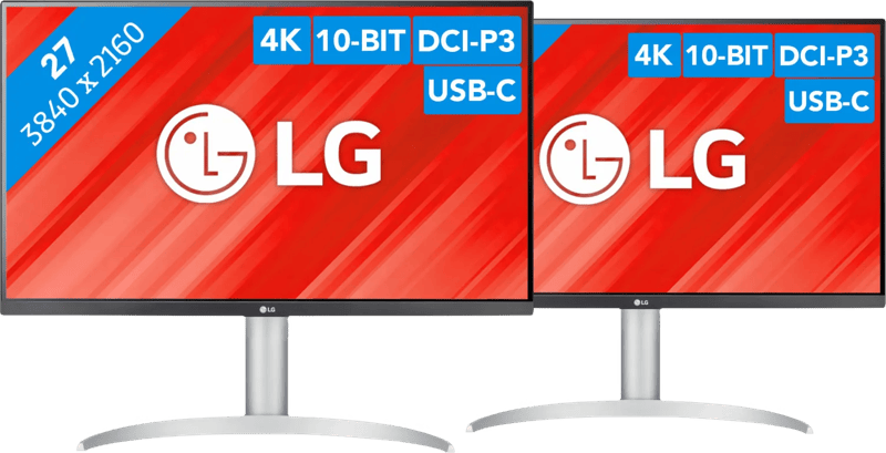 LG 27UP850N-W Duo pack