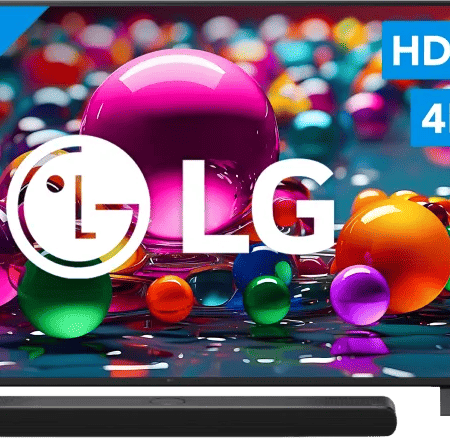 LG 50" 4K Smart UA75 + LG DS77TY