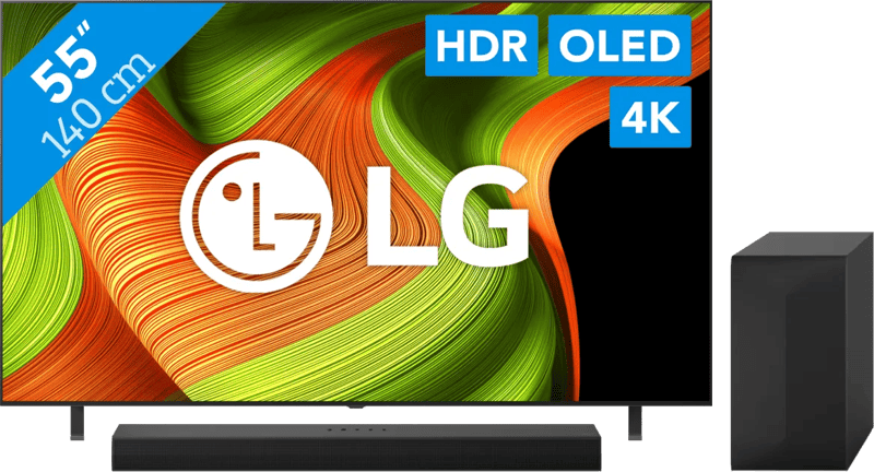 LG 55" OLED B56 4K (2025) + LG DS60TR