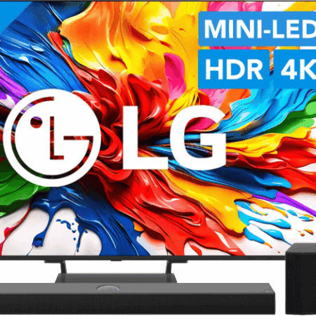 LG 55" QNED93 EVO 4K (2025) + LG DS70TR
