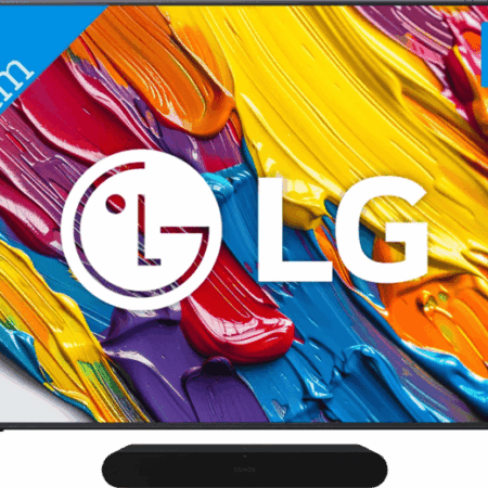 LG 65" QNED82 4K (2025) + Sonos Ray Zwart