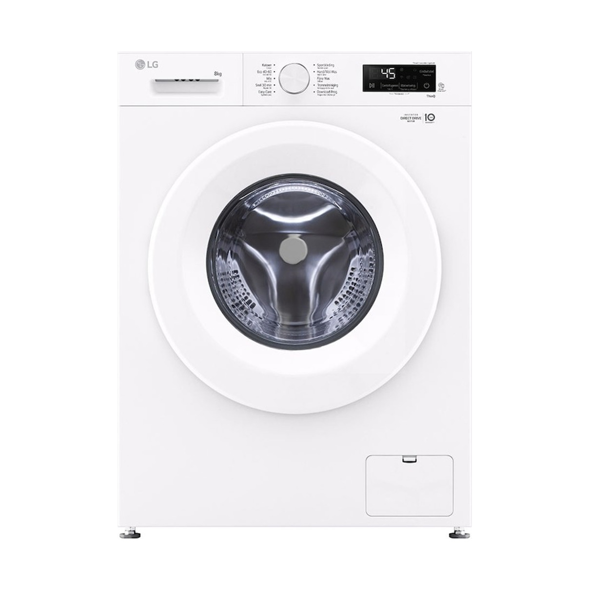 LG F4X1008NWH Wasmachine Wit | LG