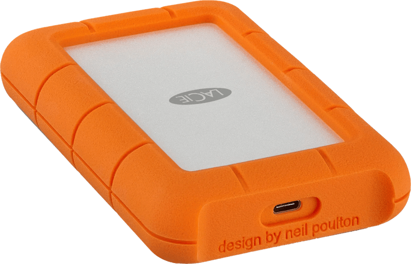 LaCie Rugged USB-C HDD 5TB