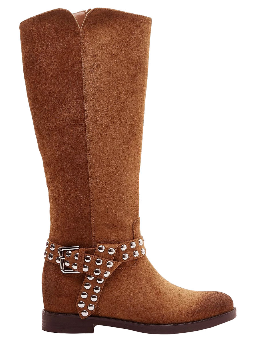 Laarzen Studs Camel | Fashionize