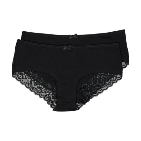 Lacy Slip - Zwart | Zeeman