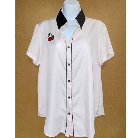 Ladies Shirt Cherry Pink-XL | 43% korting | Cruisin' USA
