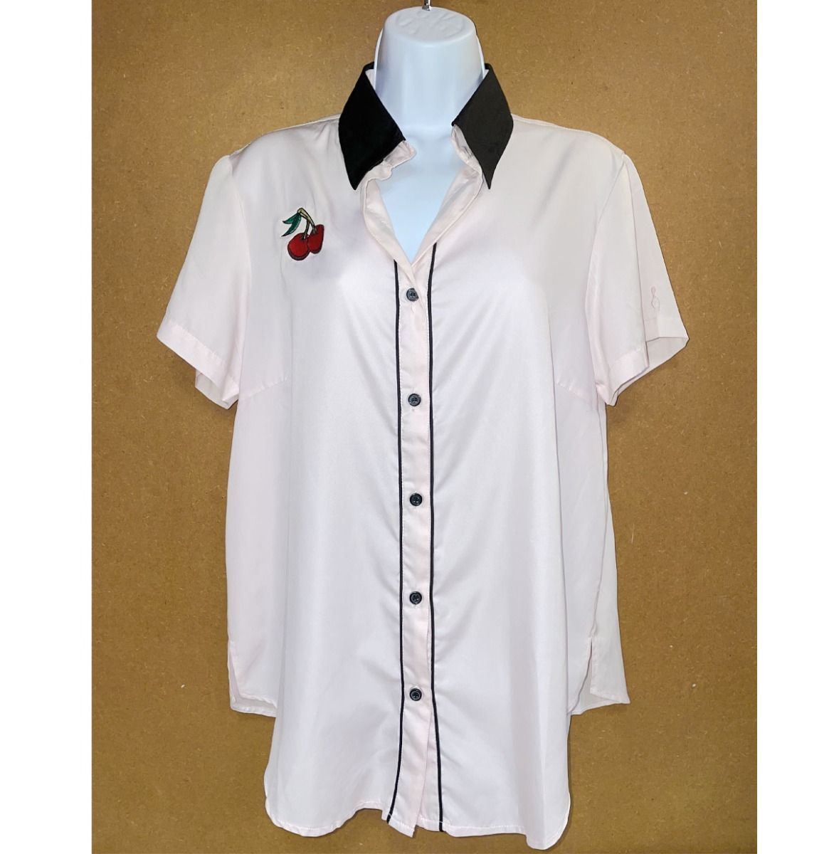 Ladies Shirt Cherry Pink-XL | 43% korting | Cruisin' USA