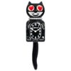 Lady Heart Eyes Black Kit-Cat Klock LBC-1-Heart | Retro Wandklok | Kit-Cat Klock