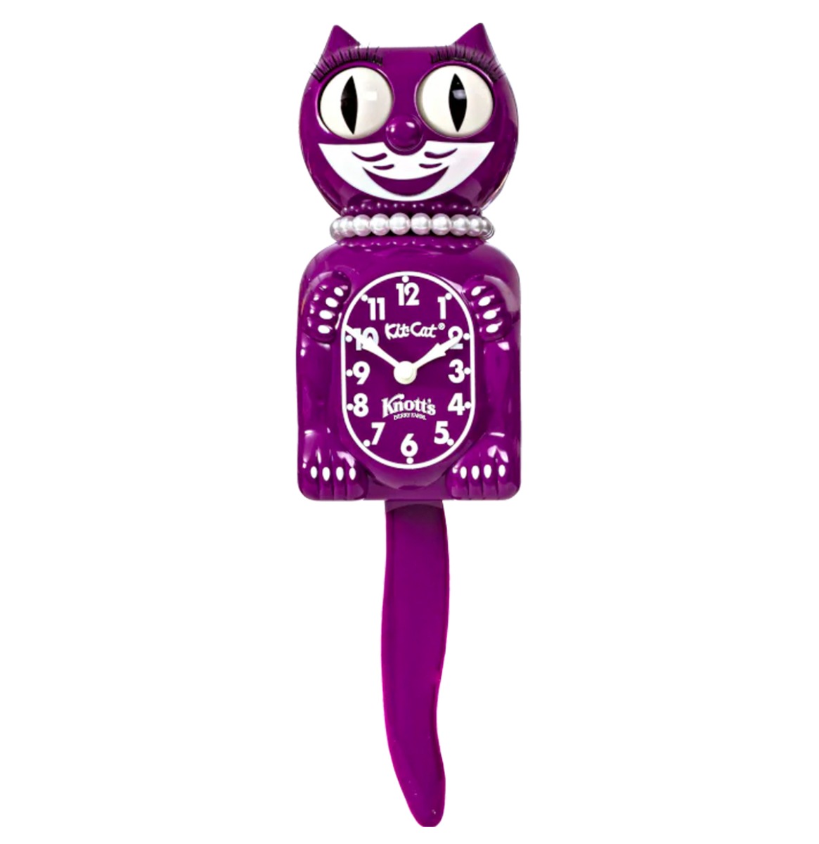 Lady Kit-Cat Klock Boysenberry Gold Collector's Edition | LBC-49-Gold | Kit-Cat Klock