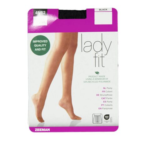Lady fit Panty - Zwart | Zeeman