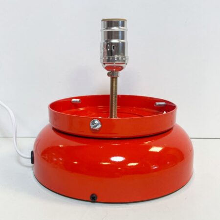 Lamp met Voet voor Benzinepomp Bol (Oranje) | Bennies Fifties