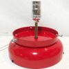 Lamp met Voet voor Benzinepomp Bol - Rood | Fiftiesstore