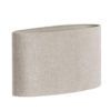 Lampenkap Ovaal recht smal Brandy Beige 30cm | Light & Living