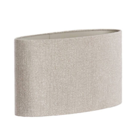 Lampenkap Ovaal recht smal Brandy Beige 30cm | Light & Living