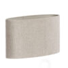 Lampenkap Ovaal recht smal Brandy Beige 45cm | Light & Living