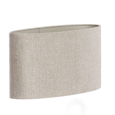 Lampenkap Ovaal recht smal Brandy Beige 45cm | Light & Living